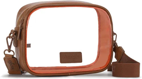 Vista 14 de Montana West X Wrangler - Bolsa transparente para eventos de estadio, bolsa cruzada para conciertos, deportes