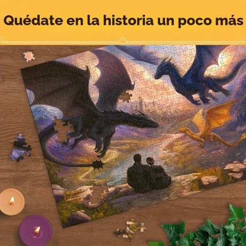 Vista 7 de Ravensburger Rompecabezas de 500 piezas de cuarta ala para adultos