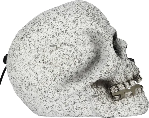 Vista 3 de Ashland Calavera de piedra iluminada LED de 12.5