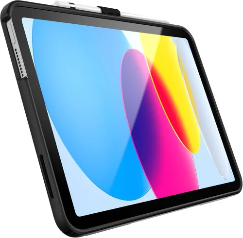 Vista 3 de Speck Funda y soporte para tablet iPad de 10.9 pulgadas, resistente a los arañazos, protección contra caídas y soporte de liberación rápida