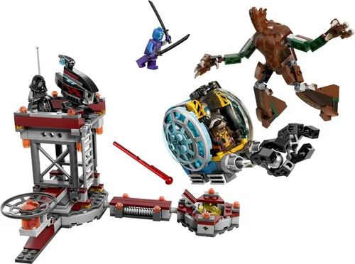 Vista 4 de Juego de construcción para la misión de escape Knowhere de Superheroes de LEGO, 76020 (descontinuado por el fabricante)