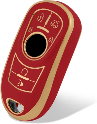Vista 11 de Funda protectora inteligente de termoplástico con 4 botones para llave de Hyundai; funda compatible con los modelos Elantra, Ioniq, Sonata, Tucson
