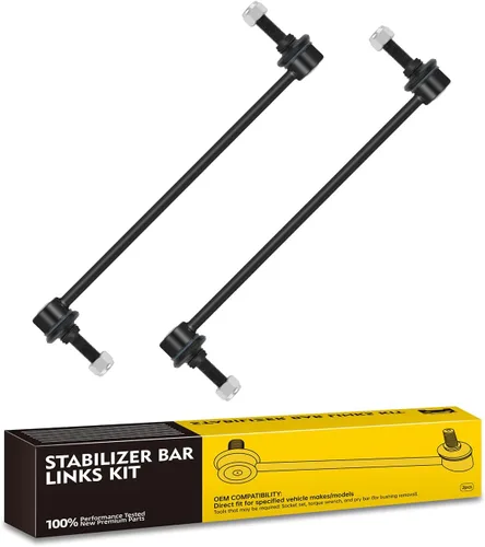 Vista 20 de TOVASTY 2 piezas eslabones de barra estabilizadora compatibles con Chevy Silverado 1500 2007-2016, Avalanche 07-13, Suburban 15-16, compatibles