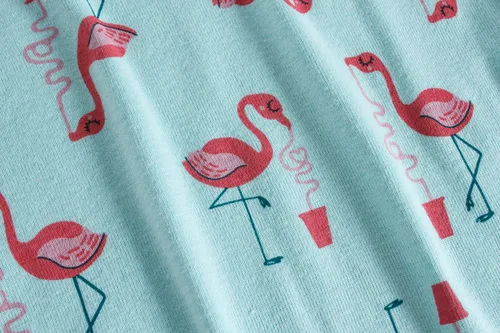 Vista 3 de KikizYe - Conjunto de pijama de manga corta para niñas pequeñas, 100% algodón