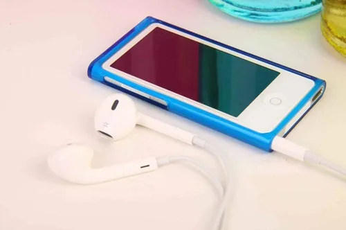 Vista 4 de 7 unids/lote para iPod Nano 7 8 Caso, color caramelo suave TPU gel de goma protectora para Apple iPod Nano 7 7ª generación 8 8ª