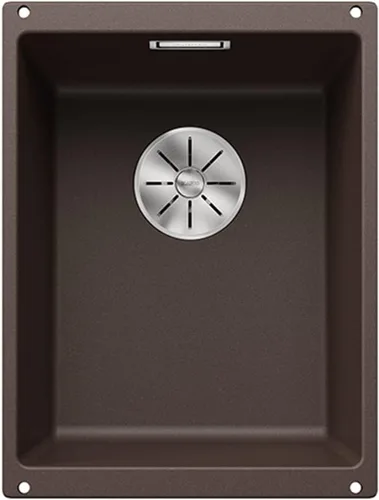Vista 15 de BLANCO SUBLINE 400-F 523495 - Fregadero de cocina, color gris, 15.748 in