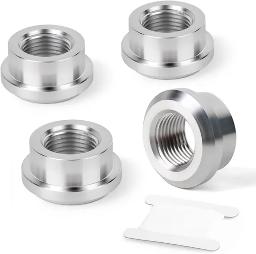 Vista 8 de GASHER 2PCS soldadura de aluminio en Bung 1/2 "NPT hembra soldable accesorios de tanque de combustible