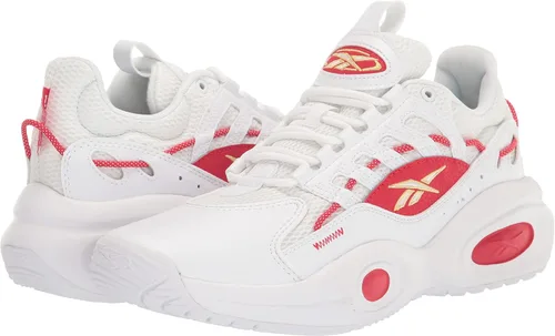 Vista 18 de Reebok Tenis de baloncesto unisex para adultos, BlancoAzul VectorOro Mate
