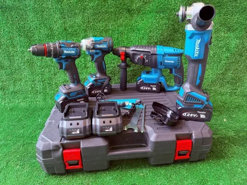 Vista 4 de Combo inalámbrico 4 herramientas JH Makita