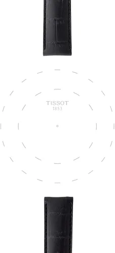 Vista 3 de Tissot - Reloj automático con correa de piel, color negro, 19 (modelo T852013405)