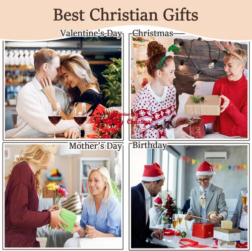 Vista 6 de Manta Cristiana, Regalos de Cumpleaños para Mujeres y Hombres, Manta Decorativa Inspiradora de Escritura con Versículo Bíblico Regalos Religiosos