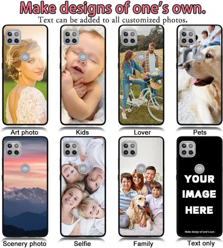 Vista 6 de Styletify Funda de teléfono personalizada para Motorola Edge Plus 2022, funda personalizada de silicona a prueba de golpes, funda de teléfono