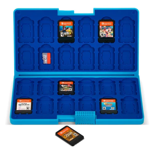 Vista 6 de PowerA Game Card Case XL for Nintendo Switch - Master Sword Defense