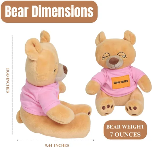 Vista 7 de Oso de peluche de alta calidad, suave peluche de oso de peluche, lindos animales de peluche de 10.23 pulgadas y osos de peluche pequeños, regalo