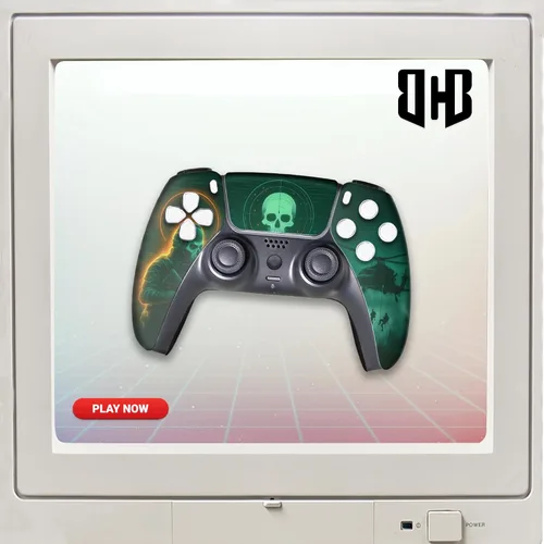 Vista 261 de Battman Custom PS-5 Controller Wireless compatible with Play-Station 5 Console by BCB Controllers Proudly Customized in USA with Permanent