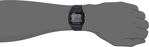 Vista 6 de Casio W800HG Series Mens Digital Watch 100 Meter Water Resistance Multi Function Alarm 100 SEC Stopwatch Auto Calendar Countdown Timer LED
