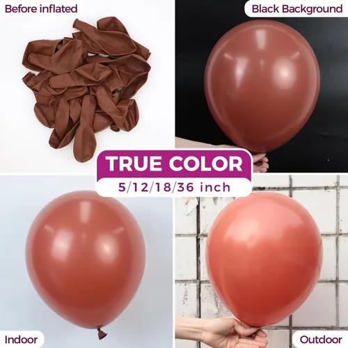 Vista 334 de Bezente Globos arcoíris de 18 pulgadas, paquete de 30 unidades, de látex 01-Assorted-G01