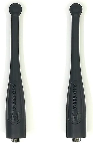 Vista 7 de Antena para Motorola, antena GPS Stubby APX 764-870MHz Banda de señal y 7-800 GPS (antena corta NAR6595A) por KCTIN (paquete de 1)