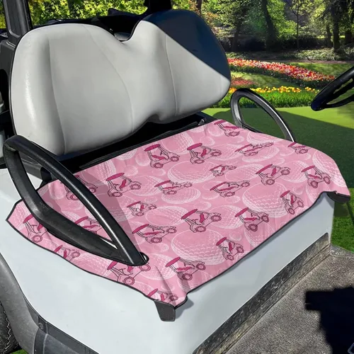 Vista 12 de Fundas de asiento de carrito de golf, mantas para carrito de golf, fundas de asiento de toalla para la mayoría de carritos de golf de 2 asientos