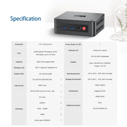 Vista 7 de Kinhank Mini PC,Super Console X PC Lite Retro Game Console with 120000+ Games,Compatible with PSPPS2PS1ARCADEATARISEGAMAME,Win10 & Batocera 33 Game