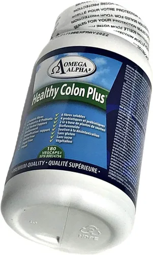 Vista 4 de Omega Alpha Healthy Colon Plus 180 Cápsulas