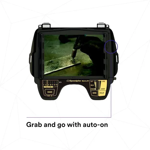 Vista 6 de 3M Speedglas 06-0000-30i Filtro de auto oscurecimiento 9100XXi, sombras 5, 8-13
