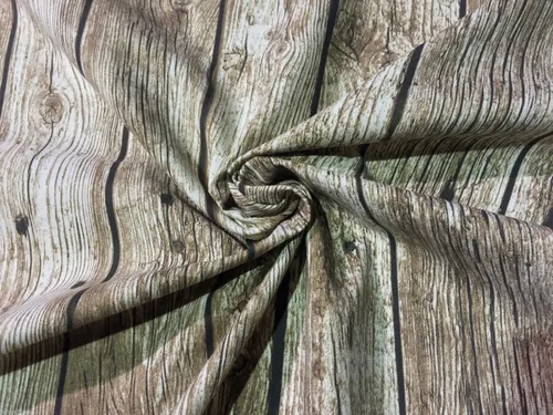 Vista 4 de Material de madera de la tela de tapicería de la cortina del tablón del suelo 140Cm de ancho marrón oscuro