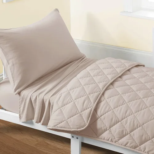 Vista 15 de FLXXIE Juego de ropa de cama de microfibra de 4 piezas, color aguamarina Aqua