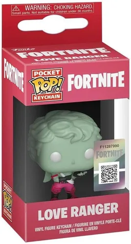 Vista 3 de Funko 35715 Pop! Llavero: Fortnite - Love Ranger, talla única, multicolor