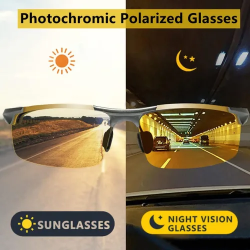Vista 2 de Day-Night Photochromic Polarized Glasses