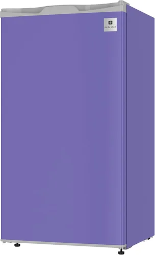 Vista 2 de ARCTIC CHEF Mini compartimento para refrigerador y congelador, control de termostato ajustable, puertas reversibles, ideal para dormitorio, oficina