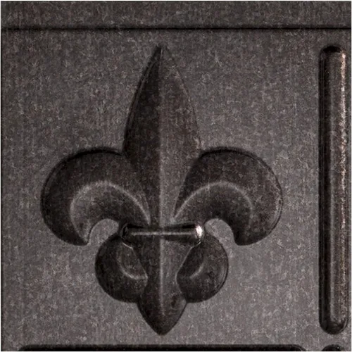 Vista 26 de FASÄDE Fleur-de-lis - Panel decorativo de vinilo decorativo para salpicaduras de 18 x 24 pulgadas en cobre piedra lunar (paquete de 5)