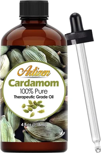 Vista 120 de Aceite esencial Artizen (100 % puro y natural, sin diluir) de calidad terapéutica, botella gigante. Ideal para aromaterapia, relajación, terapia