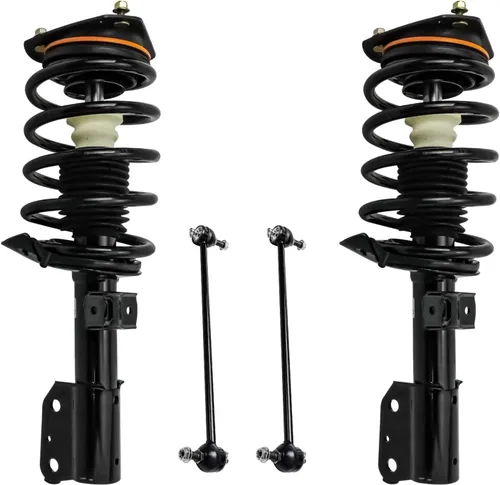 Vista 21 de Detroit Axle - Kit de 4 piezas de puntales delanteros para Toyota Highlander 2001 2002 2003, enlaces de barra antivuelco estabilizadores y puntales