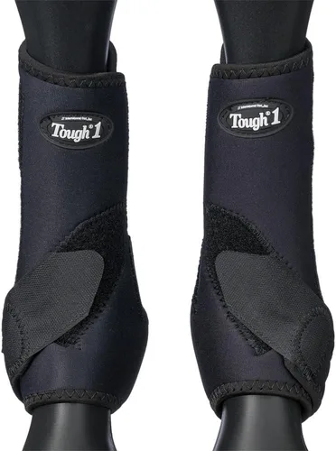 Vista 3 de Tough1 Economy Sport Botas Delanteras - Púrpura Negro