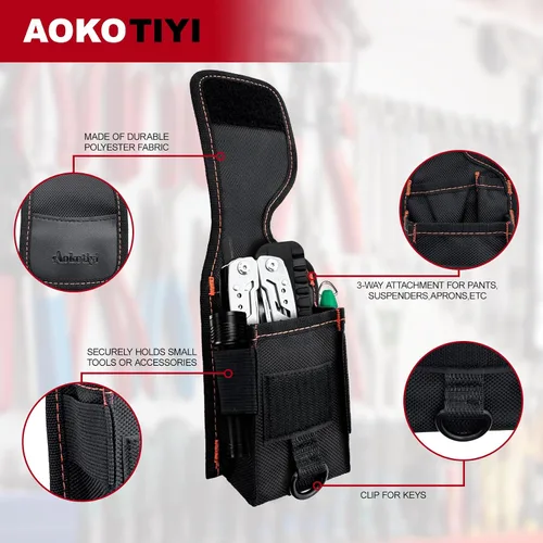 Vista 3 de Funda multiherramienta Clip para cinturón
