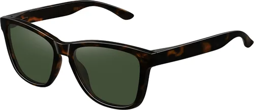 Vista 27 de Meetsun - Lentes de sol polarizados, unisex, modernos, con estilo de diseñador, clásico y retro A1 Negro Brillante