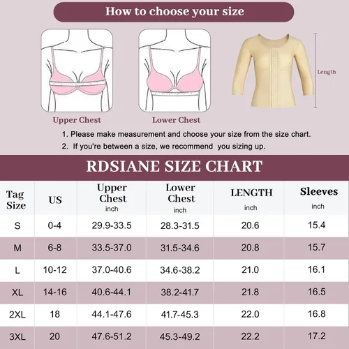 Vista 7 de RDSIANE Fajas adelgazantes para adelgazar la cintura con control de abdomen Body Shaper Cintura Trainer Body Body con compresión de brazos