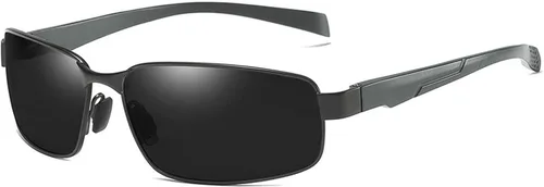 Vista 2 de COTIA Gafas de sol de lectura completa para hombre, marco de magnesio de aluminio, lentes de lectura para conductor, gafas retro