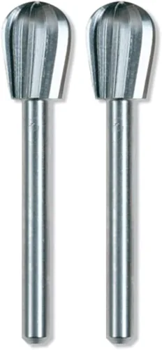 Vista 61 de Dremel 194 Broca de tallado para herramienta rotativa, perfecta para madera, plástico y metales blandos, plata