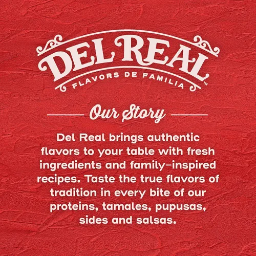 Vista 6 de Del Real Foods Salsa al rojo vivo: sabor auténtico con tomates y chiles asados al fuego, salsa fresca refrigerada, sin conservantes, ideal