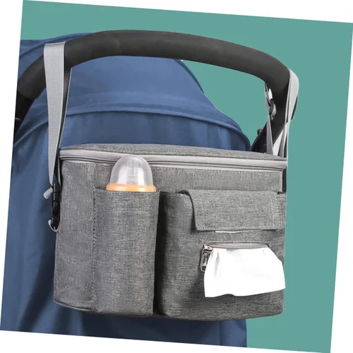 Vista 6 de Toddmomy Bolsa de viaje para mamá, bolsa de viaje para mamá, bolsa de viaje mochila de viaje, bolso de mano, bolso grande para cochecito, bolsa