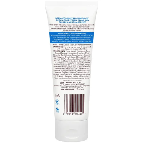 Vista 2 de Crema concentrada de terapia diaria de la piel con fórmula de manteca de cacao Palmer's, 3.75 onzas