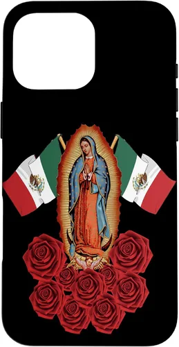 Vista 19 de Funda para iPhone 16 Nuestra Señora Virgen De Guadalupe Virgen María Mexicana