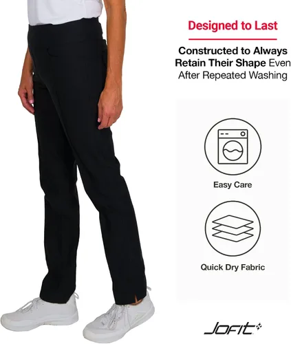 Vista 5 de Jofit Apparel - Ropa atlética para mujer, pantalón de longitud completa para golf y tenis