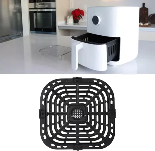 Vista 8 de Zerodis Sartén de repuesto para freidora de aire, placa de parrilla para freidora de aire, bandeja de placa de cocina, accesorios para freidora