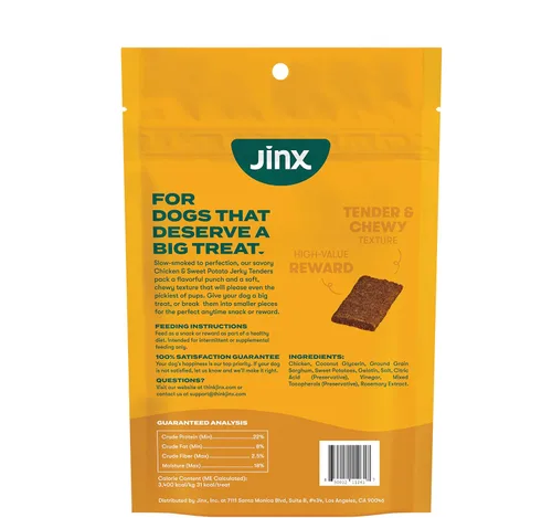 Vista 10 de Jinx Tenders, Golosinas suaves y masticables para perros, pollo, 5 onzas