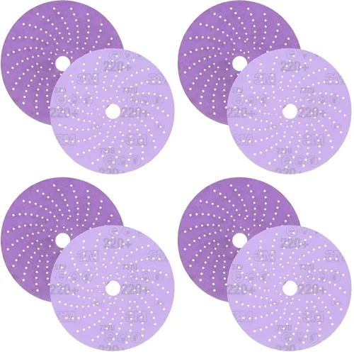 Vista 27 de 3M 01729 Imperial Hookit 740I 5" Disco de grano 40E