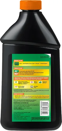Vista 12 de Spectracide Weed Stop para césped + concentrado matador de pasto de cangrejo, 32 onzas, paquete de 6