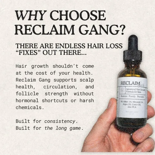 Vista 3 de RU58841 + MINOXIDIL (2.0 fl oz) Suero de apoyo al crecimiento del cabello – Promueve un cabello más grueso y lleno con aceites hidratantes naturales